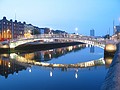 Millenium Bridge in the evening