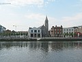 View to buildings at the City Quay