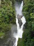 Waterfall "Pailon del Diablo"