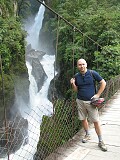 Waterfall "Pailon del Diablo"