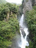 Waterfall "Pailon del Diablo"