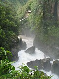 Waterfall "Pailon del Diablo"