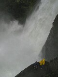 Waterfall "Pailon del Diablo"