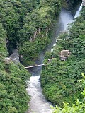 Waterfall "Pailon del Diablo"