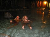 Enjoying the Papallacta Baths