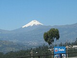 Mountains and volcanos around Quito