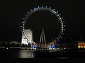 London Eye in the night