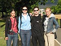 Schoolmates in Hyde Park