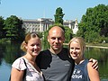 Katy, me and Michelle in the St. James's Park