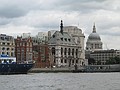 St Paul's Cathedral from the Thames river