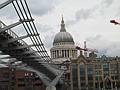 St Paul's Cathedral and the Millenium Bridge