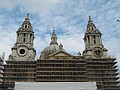 St. Paul's Cathedral with scaffolding