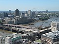 A view towards London Eye