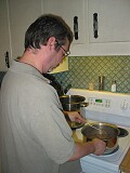 Michael cooking goolash