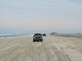 On a beach