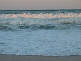 Beach in the evening